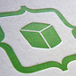 business card close-up